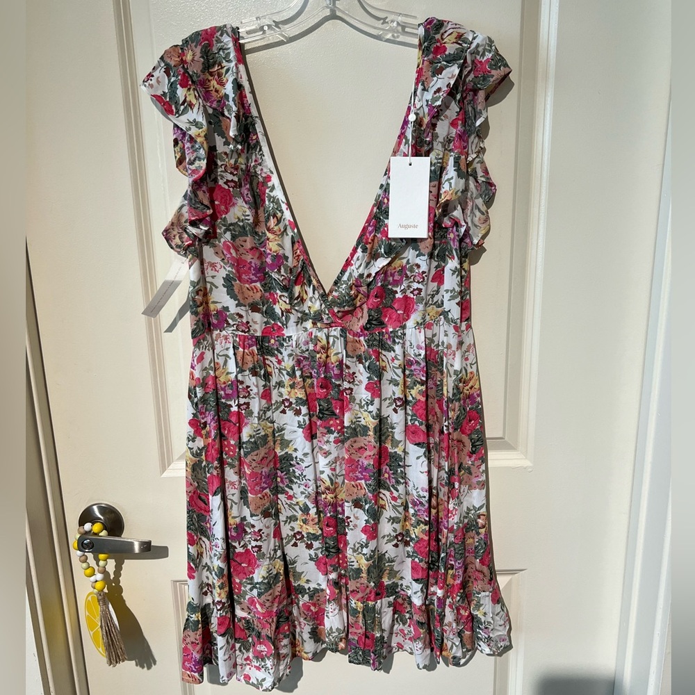 Flowy Floral Auguste Mini Dress